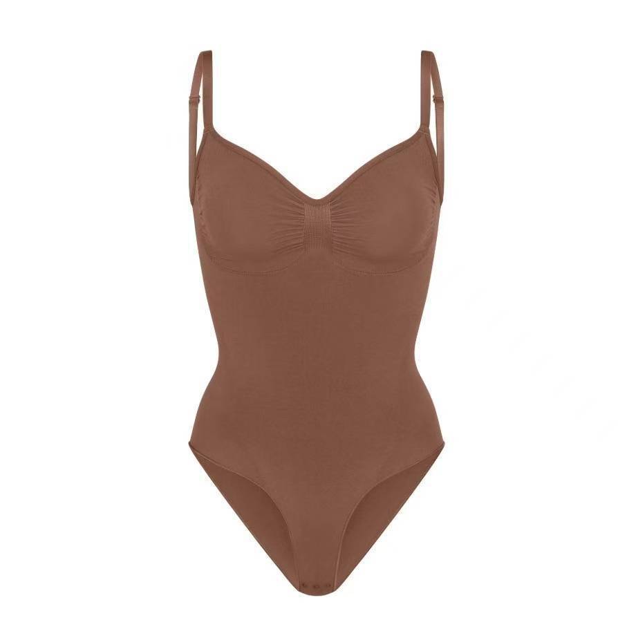 Haut gainant sans coutures en nylon